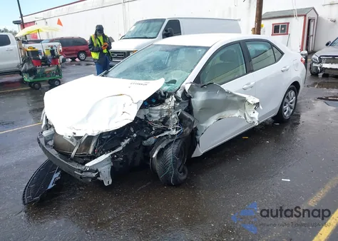 2014 Toyota Corolla Le из США, поврежденный, VIN 2T1BURHE5EC047278